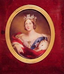 ビクトリア女王の肖像、1858